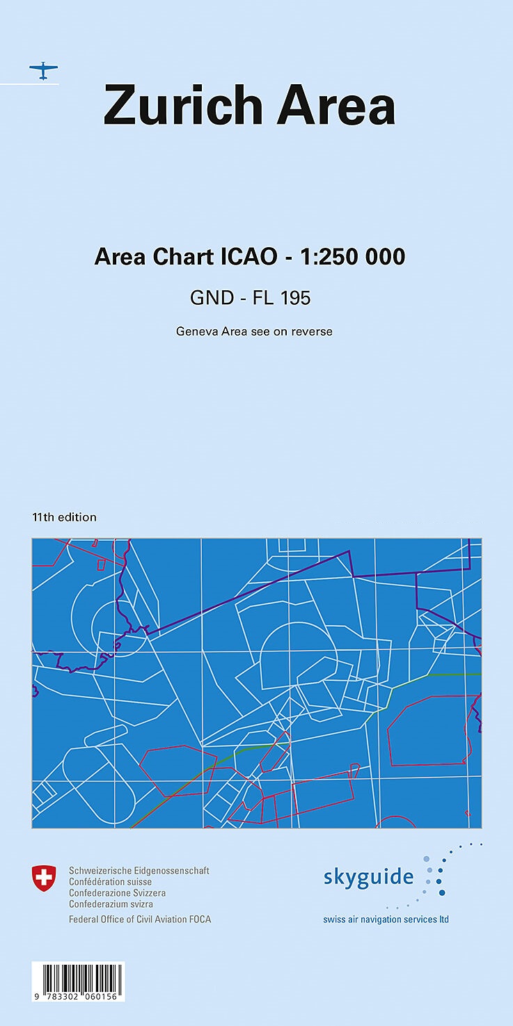 Area Chart ICAO 1:250 000 2024