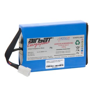 AIRBATT Energiepower AIR-PBH 31223-2 Blei/AGM-Heckbatterie 12V 4,6Ah [Schleicher-Einsitzer]