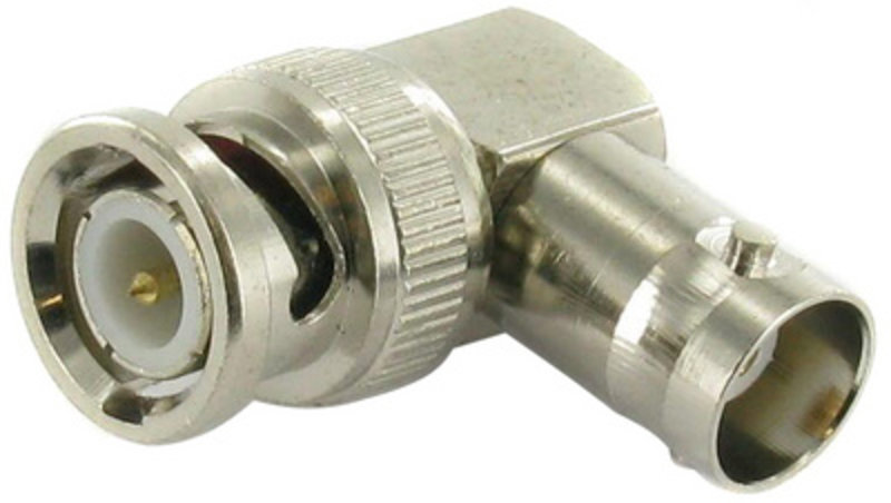 Antennen Adapter BNC (Male - Female 90°)